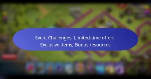 Read more about the article Event Challenges: Limited-time offers, Exclusive items, Bonus resources