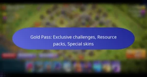 Read more about the article Gold Pass: Exclusive challenges, Resource packs, Special skins