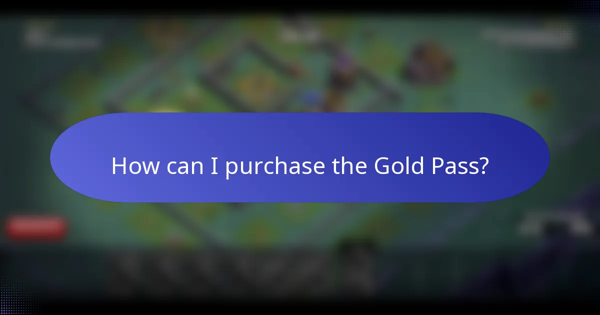 How can I purchase the Gold Pass?