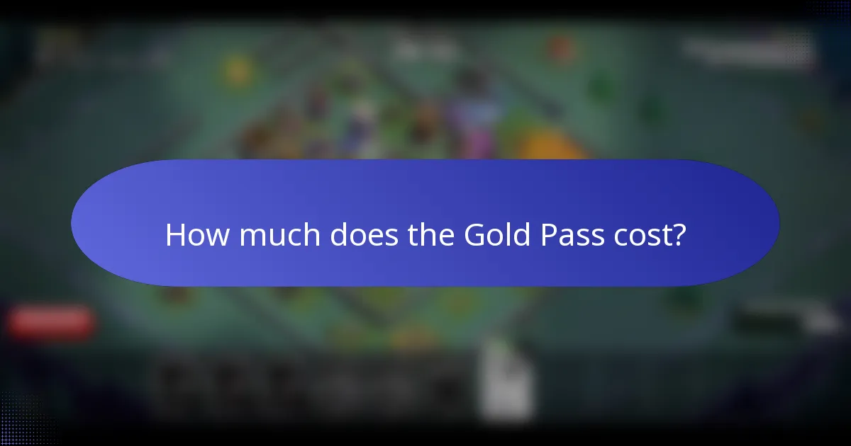 How much does the Gold Pass cost?