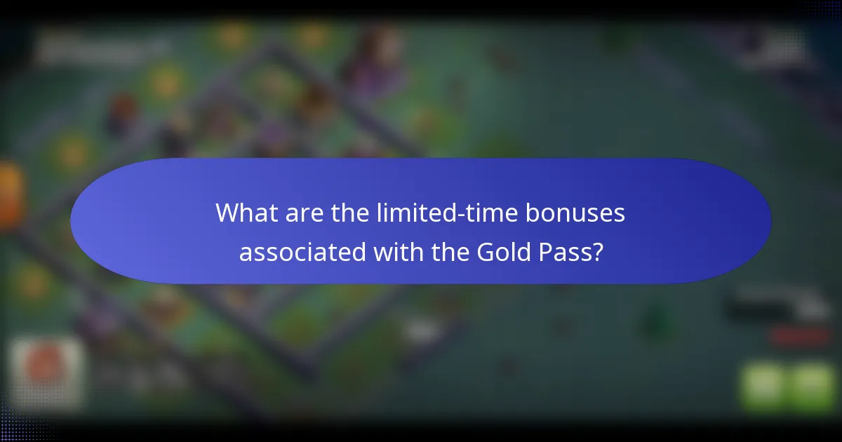 What are the limited-time bonuses associated with the Gold Pass?